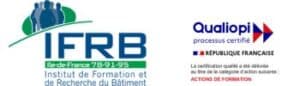 Logo IFRB 77 — Institut de Formation Régional du Bâtiment, partenaire 77
