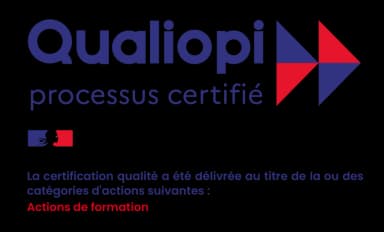Logo Qualiopi — certification qualité des actions de formation, République française, OFC Création d'Entreprise